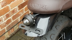 T120 Rear Mudguard & Light